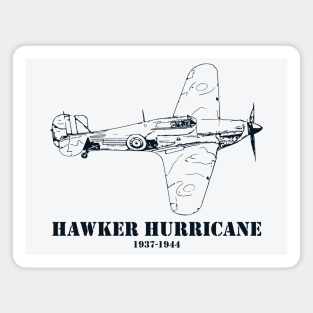 Hawker Hurricane WWII British Fighter Magnet